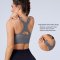 Adjustable Racerback Sports Bra for Women | 3/4 Pack Racerback | Padded Workout Bras Seamless Yoga Athletic Bra