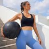 Adjustable Racerback Sports Bra for Women | 3/4 Pack Racerback | Padded Workout Bras Seamless Yoga Athletic Bra