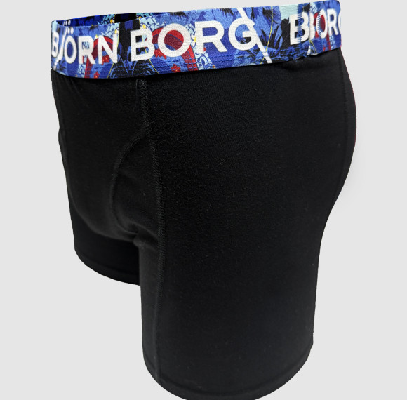 Men's Boxer Briefs Underwear | Mid-Length Trunk | Cotton-Blend Underwear