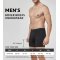 Men's Boxer Briefs Trunk Underwear With Pouch | Moisture Wicking Dual Pouch | Breathable Cool Rayon From Bamboo