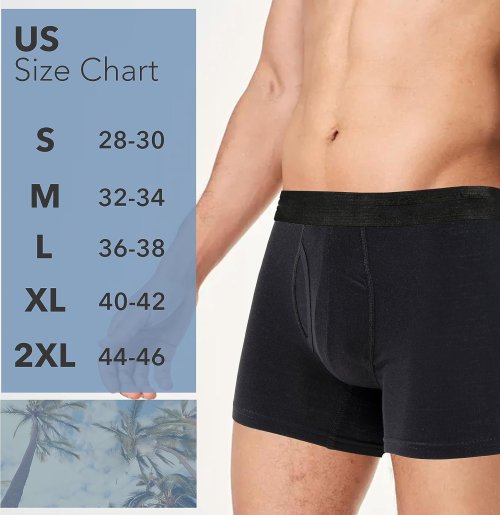 Men's Boxer Briefs Underwear | 6in Inseam With Breathable And Comfortable | Breathable Cotton Stretch