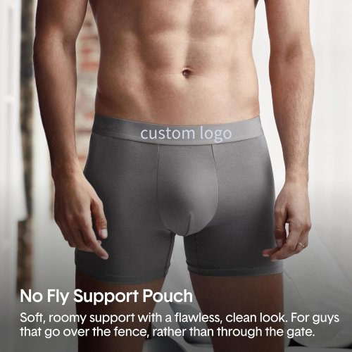 Tagless Breatheable Men's Boxer Briefs | Anti Odor Quick Dry Active | Men's Underwear