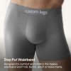 Tagless Breatheable Men's Boxer Briefs | Anti Odor Quick Dry Active | Men's Underwear
