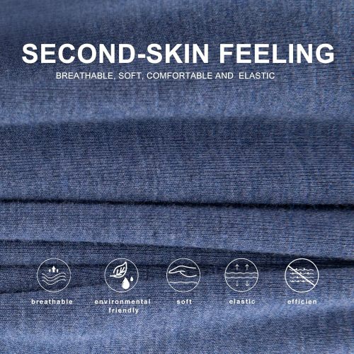 Men's Boxers Briefs Short | Soft Comfortable Casual Breathable Underwear | Button Open Fly