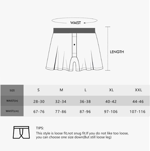 100% Cotton Men's Underwear Boxer Shorts | No Roll Waistband | Button-Fly Closure Boxers