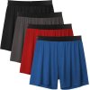 100% Cotton Men's Underwear Boxer Shorts | No Roll Waistband | Button-Fly Closure Boxers