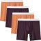 Men's Underwear Stripe Boxer Briefs | Moisture-Wicking | No Ride Up | 3d Contour Pouch