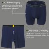 Men's Underwear Boxer Briefs | Moisture Wicking Bamboo Viscose | 3d Contour Pouch | Wide Elastic Waistband