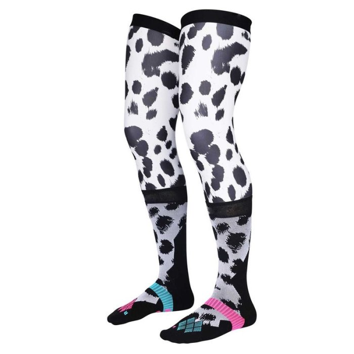 Dalmation Men's Motorcycle Socks | Breathable Lightweight | Mesh Panel For Temperature Regulation