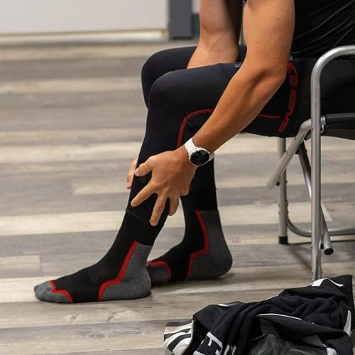 High Elastic Cross-Country Cycling Socks | Bottom Sweat Absorbent Wear Joint Protection | Adhesive Silicone Gripper