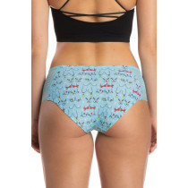 Modal Bikini Women's Underwear Briefs | Classic Cheeky Panties | Sexy Breathable Mesh Design