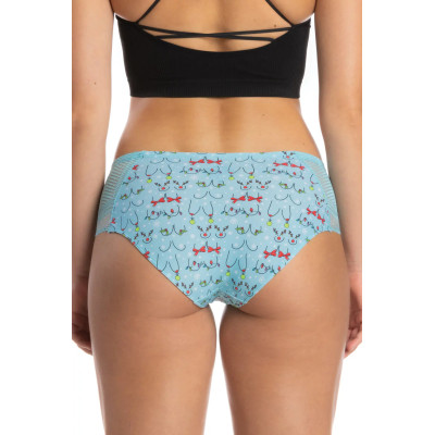 Modal Bikini Women's Underwear Briefs | Classic Cheeky Panties | Sexy Breathable Mesh Design