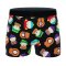 Comfort Durability Men's Boxer Briefs Trunk | Microfiber Signature Waistband | Creative Packaging | Anti-Chafe Flatlock Seams