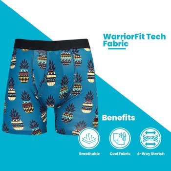 Men's Boxer Briefs | Anti-Scratch Safety Bag | No-Roll Waistband | Quick-Dry Moisture Wicking