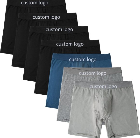 Men's Boxer Briefs Cotton Underwear | 4-Way Stretch | Strong Support Waistband