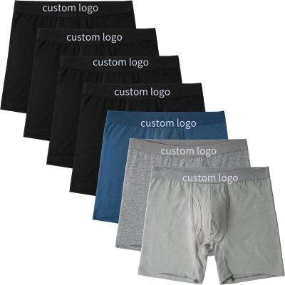 Men's Boxer Briefs Cotton Underwear | 4-Way Stretch | Strong Support Waistband