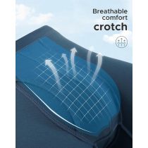 Men's Boxer Briefs Cotton Underwear | 4-Way Stretch | Strong Support Waistband