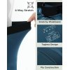 Men's Underwear Boxer Briefs | 8 Inch Long Leg | 3d U-Pouch Open Fly | Bamboo Rayon Breathable Underwear