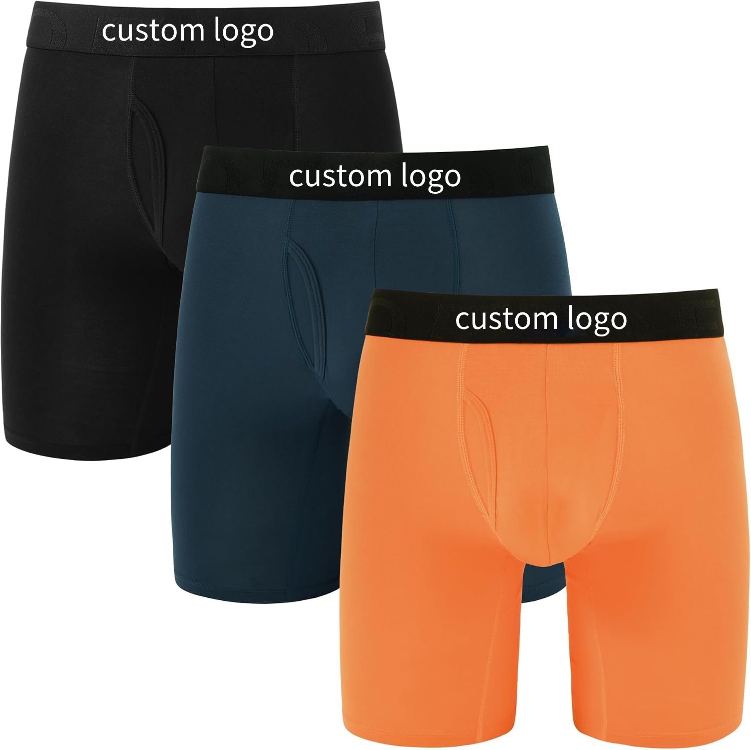 Mens Bamboo Boxers Comfortable Boxer Briefs