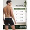 Men's Boxer Briefs Bamboo Rayon | Moisture-Wicking Underwear | 3D Pouch Support