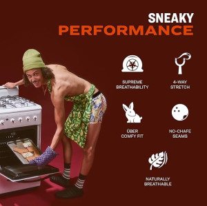 Super Fit Men's Boxer shorts | Breathable Quick-Dry Underwear | 4-Way Stretch