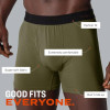 Super Fit Men's Boxer shorts | Breathable Quick-Dry Underwear | 4-Way Stretch