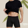 Mens Boxer Briefs 6 Inch | Moisture Wicking Underwear | Open Fly Bamboo Fabric