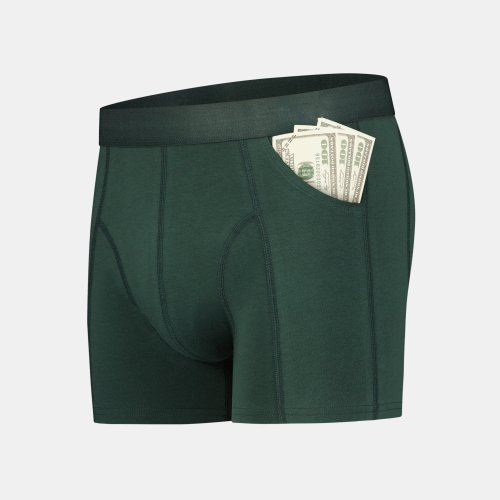 Wholesale Men's Boxer Briefs | 2 Side Pockets | Organic Cotton Fabric | Super Comfortable