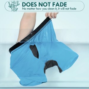 Mens Underwear Boxers | Bamboo Rayon Breathable Soft | Open Fly Pouch