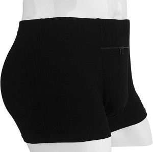 Pocket Underwear for Men | A Secret Hidden Zipper Pocket | Travel Men's Boxer Briefs