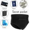 Pocket Underwear for Men | A Secret Hidden Zipper Pocket | Travel Men's Boxer Briefs