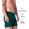 Men's Boxer Briefs with Pouch | Moisture-Wicking Breathable Modal Underwear for Men | Anti-Chafing | Odor Resistant