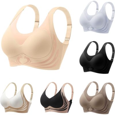 Smoothing Wireless Bras for Women | Push Up Lift Support | Super Gather Bra |  Comfort Anti-Sagging