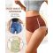 Womens Cotton Underwear Briefs | High Waisted Slight Tummy Control Panties | Soft Breathable Full Coverage Briefs