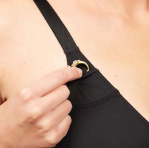 Women's Bra With Pockets | Ultra-Light Travel | Flat-Lock Seams | Removable Cup Pads