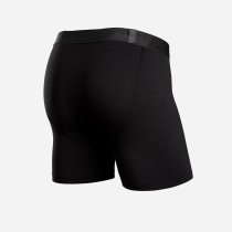 Classic Icon 3-D Pouch Men's Boxer Briefs | No-Roll Waistband | Lightweight Athletic Underwear