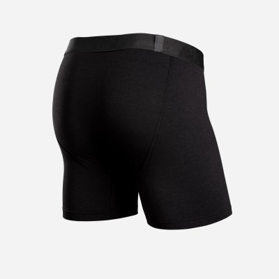 Classic Icon 3-D Pouch Men's Boxer Briefs | No-Roll Waistband | Lightweight Athletic Underwear