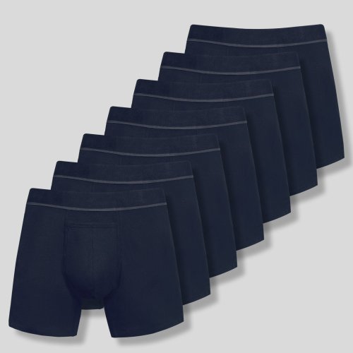 Men's Boxer Briefs | Moisture Wicking Anti Odor | Quick Dry Active | Men Underwear W/Fly