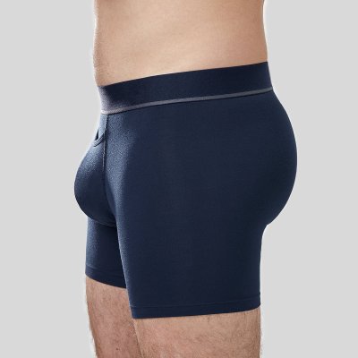 Men's Boxer Briefs | Moisture Wicking Anti Odor | Quick Dry Active | Men Underwear W/Fly