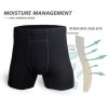 Men's Merino Wool Boxer Briefs | Hiking Running Workout | Temperature Regulation | Wicking Breathable Underwear