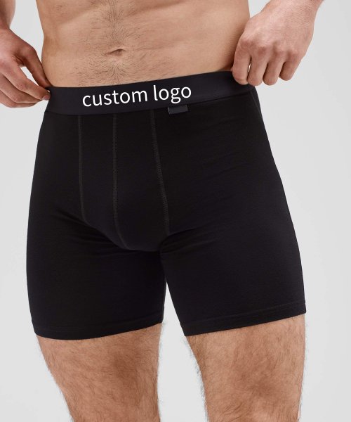 Men's Merino Wool Boxer Briefs | Antibacterial Moisture-Wicking | Temperature Regulation | Fast Drying