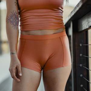 Women's Ridge Merino Wool Boy Short | 170 GSM Fabric Weight | No-Flip Waistband Construction
