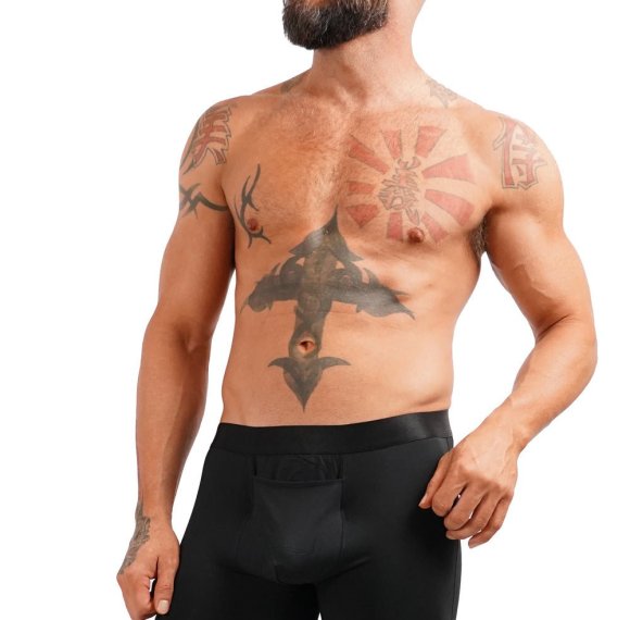 Men's 8" Sports Performance Boxer Brief | Dual Ball Pouch Athletic Fit | Underwear With Fly For Men