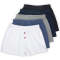 Boys Boxer Underwear | Soft Pre-Washed Knit Cotton | No Harmful Chemicals | Faux Fly With Button