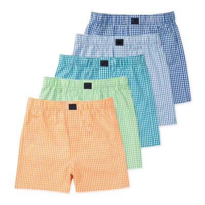 Boys Woven Boxer | Loose Comfort Underwear | Functional Fly | 100% Pure Cotton