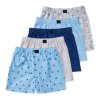 Boys Woven Boxer | Loose Comfort Underwear | Functional Fly | 100% Pure Cotton
