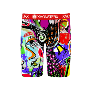 Custom Multipack 8 Inseam Boxer Briefs | Breathable Moisture Wicking Fabric | Men's Boxers For Sports
