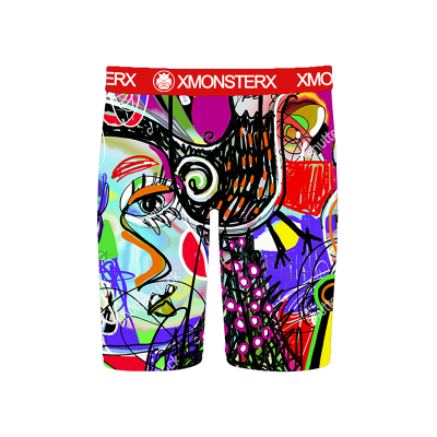 Custom Multipack 8 Inseam Underwear | Breathable Moisture Wicking Fabric | Men's Boxers For Sports