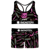 Women's Sports Bra And Boxer Underwear Set | Acerback And Removable Pads | Custom Fit Underwear For Women