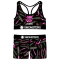 Women's Sports Bra And Boxer Underwear Set | Acerback And Removable Pads | Custom Fit Underwear For Women